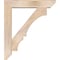 Ekena Millwork Balboa Slat Smooth Bracket w/ Offset Brace, Douglas Fir, 7 1/2"W x 38"D x 44"H BKT0806X38X44BOA06SDF - alternate 2